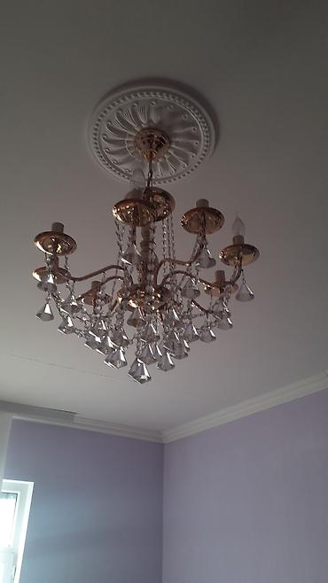 8 mart hediye: Çılçıraq, 8 lampa, Metal — 1