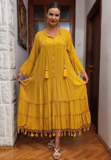 Haljine: Obim grudi 128cm
Duzina 135
Viskoza 100%
5100 din na lalafo.rs — 5 Haljine: Obim grudi 128cm
Duzina 135
Viskoza 100%
5100 din — 5