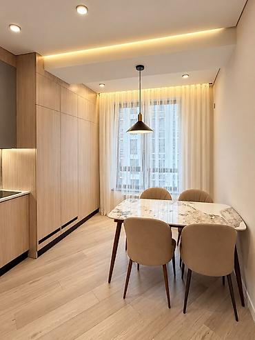 Продажа квартир: 2 комнаты, 50 м², Кок-Жар мкр 6 этаж, Дизайнерский ремонт — 9