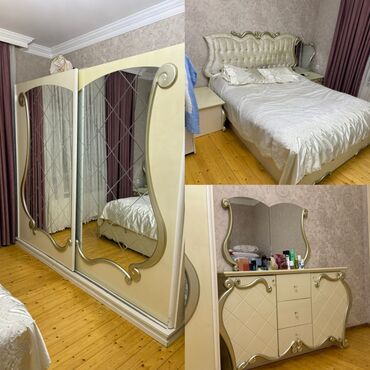 İkinəfərlik çarpayı, Termo, Dolab, 2 tumba, İşlənmiş