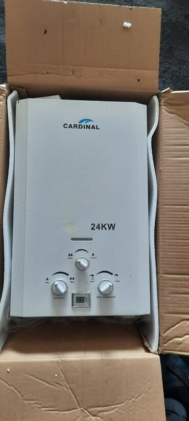 Pitiminutkalar: Cardinal markalı, 24KV gücündə, qazla işləyən su qızdırıcısı. Cihazın