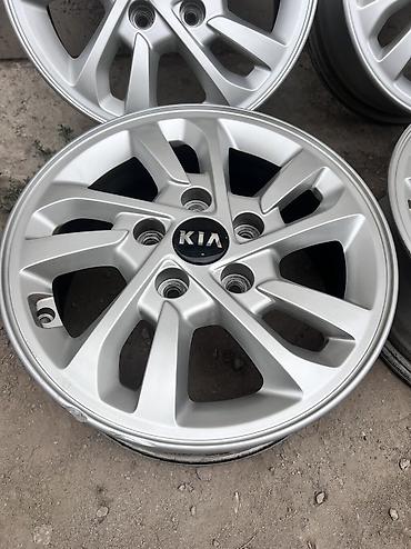 Транспорт: Литые Диски R 15 Kia, Комплект, отверстий - 5, Б/у — 2