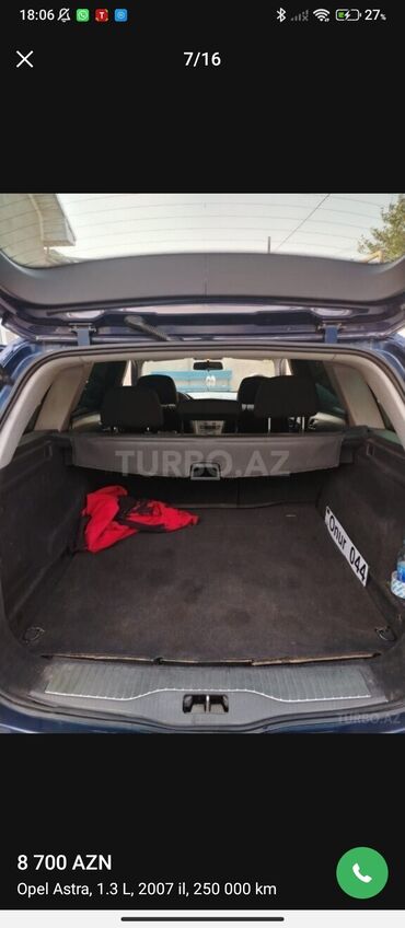 Opel: Opel Astra: 1.3 l | 2007 il 250000 km Sedan — 7