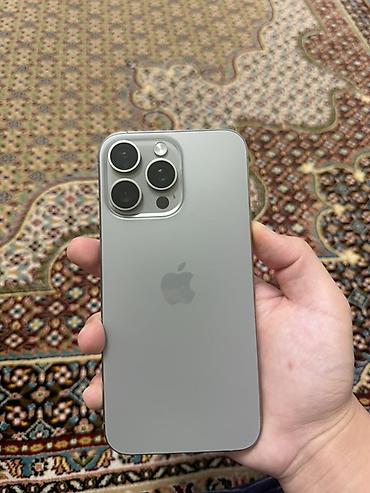 Мобильные телефоны и аксессуары: Звонить только по ватсап! IPhone 15 Pro мах (Titanium) 1ТБ память 85% — 1