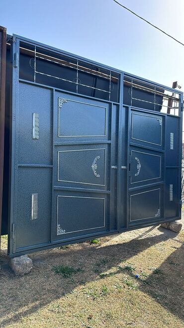 Həyət darvazaları: Darvazalarin seyf qapilarin satisi. KREDİTLE VEYA NEGD SATIŞ ÜNVAN — 4