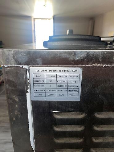çipsi aparati: Yeni YKF-8218 dondurma aparatı – 20-25 L/saat YKF-8218 model dondurma — 6