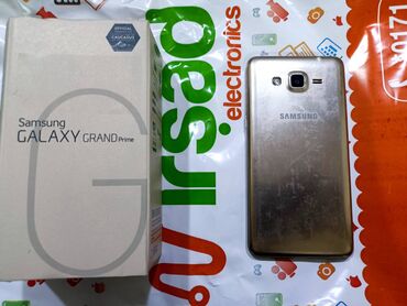 Samsung: Samsung Galaxy Grand, 16 GB, rəng - Qızılı, Düyməli, Sensor, İki sim kartlı