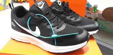 подошва для обуви: Кроссовки Nike гелевые, не оригинал, отличное качество мягкая подошва