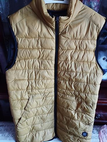 Kişi geyimləri: Bershka Menswear kişi jileti - Model: yastı tikişli, quilted jilet - — 2