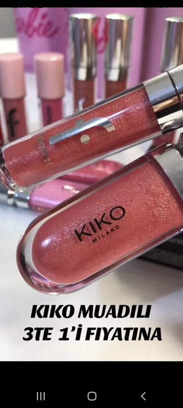 kiko lip gloss qiymeti: Dodaq boyası, Yeni