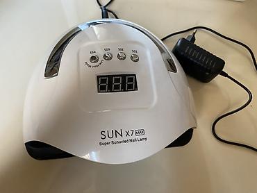 38 pin: SUN X7 Max UV/LED dırnaq lampası. Gel dırnaq qurudan Yenidir, ideal — 1