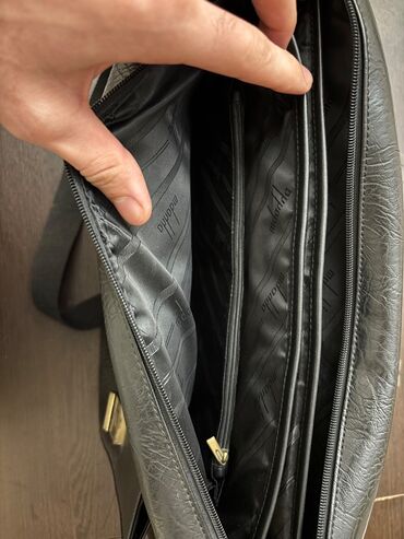 Çantalar: Dəri Kişi Çantası – Biznes Üslub, Mdahha -Orijinal dəri material – — 4