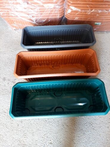 Bitkilər üçün dibçəklər: Dipçəklərin topdan və Pərakəndə satışı. Anbardan satış. Hansı formada — 30