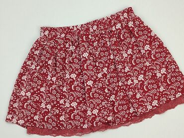 czerwone spódnice w kwiatki: Spódnica, S, stan - Idealny