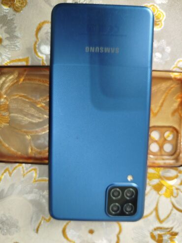 samsung x430: Samsung Galaxy A12, 32 GB, rəng - Göy, Sensor, Barmaq izi, İki sim kartlı
