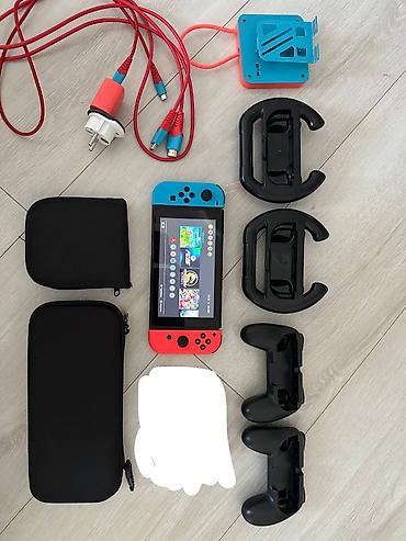 Nintendo Switch OLED: Nintendo Switch ПРОШИТАЯ + 256 ГБ (все игры бесплатно) + Жирный — 1