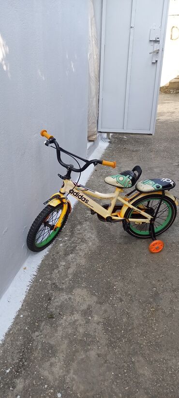 Uşaq velosipedləri: İki təkərli Uşaq velosipedi Adidas, 16"
