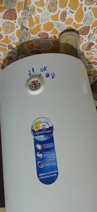 водонагреватель midea: Накопительный водонагреватель Объем бака: 80 л, Электрический, Датчики температуры, Нержавейка, Б/у — 6