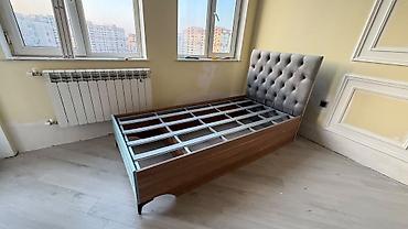 Bir nəfərlik taxt çarpayı (çərçivə) - Ölçü: təxmini 90x200 sm