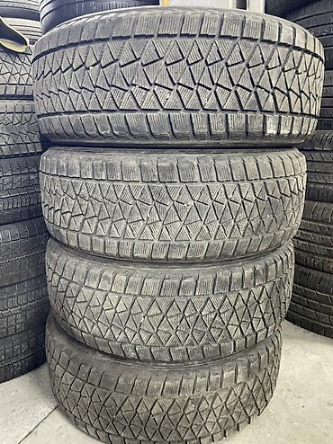 Шины 235 / 60 / R 18, Зима, Б/у, Комплект, Легковые, Япония, Bridgestone at lalafo.kg Шины 235 / 60 / R 18, Зима, Б/у, Комплект, Легковые, Япония, Bridgestone