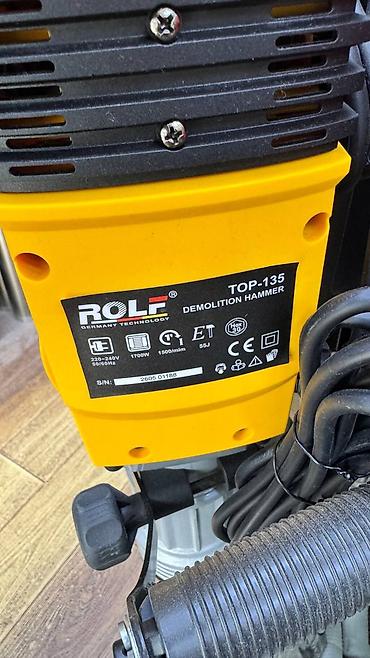 дизельный молот: Отбойные молотки D-MAX DM-105 и ROLF TOP-135 1) D-MAX DM-105 — 3