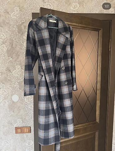 clothe: Два женских пальто в клетку. 1) DeFacto Outerwear, размер S - — 3