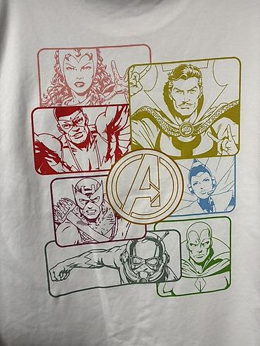 Футболки: Футболка Marvel Avengers (унисекс) - Классический крой с круглым — 6