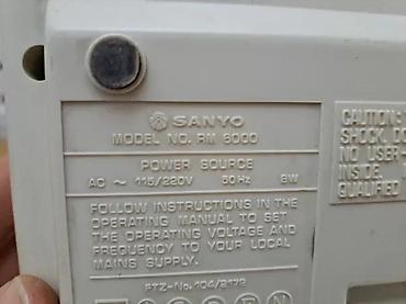 Antikviteti: RADIO BUDILNIK SANYO RM6000 IZ 70-IH | Stari digitalni radio — 3