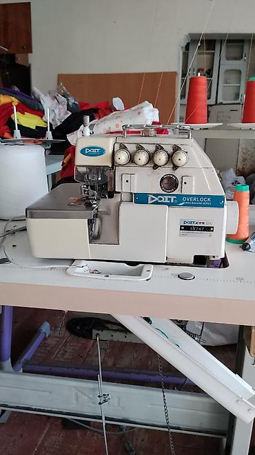 savet masini: DOIT sənaye tikiş avadanlıqları dəsti 1) Overlok maşını – DOIT ST747 — 4