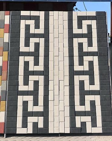 тратуарные плиты: Тротуарная плитка (брусчатка) вибропресс/вибролитая, прямоугольный — 6