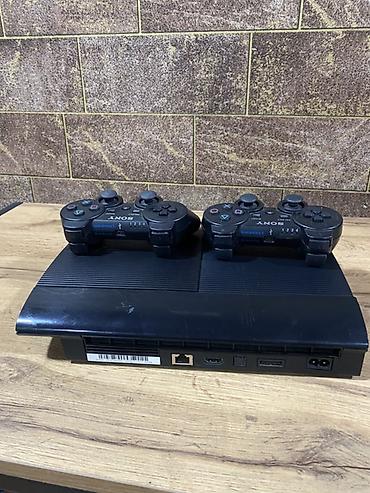xbox elite: Игровая приставка Sony PlayStation 3 Super Slim (черная) с двумя — 2