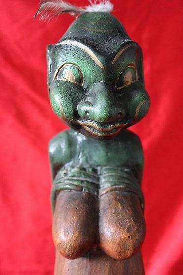 za kucu: STARA DRVENA FIGURA ŽENE, RUČNI RAD, UNIKAT | Drvena figura žene iz — 6