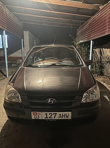 электрондук скутер: Hyundai Getz: 2003 г., 1.4 л, Кол менен иштөөчү, Бензин, Хетчбек — 1