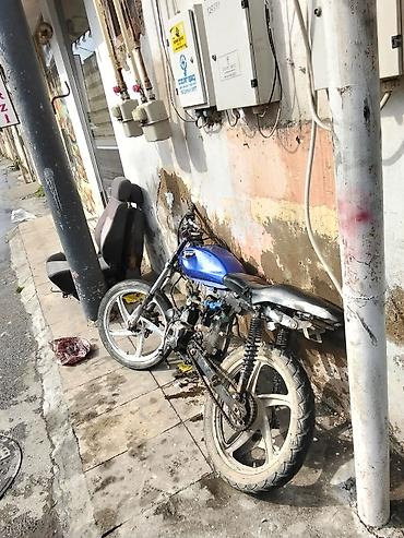 diskler teker: Moped/motorsiklet karkası və ehtiyat hissələri - Rəng: mavi benzin — 3