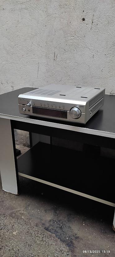 ses sistemi: Denon DRA-F101 AM/FM Stereo Receiver + orijinal pult - Kompakt “slim” — 4