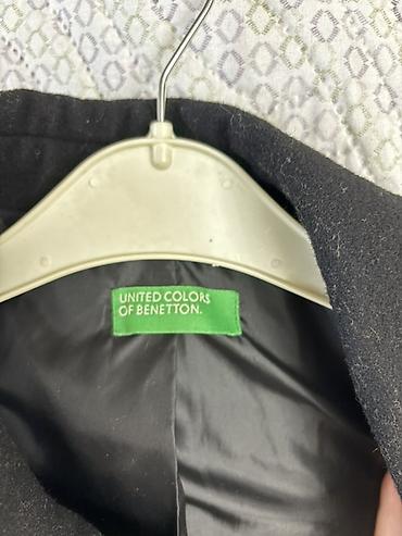 Paltolar: Palto, Benetton, S, rəng - Qara — 5