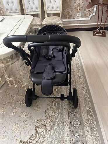 chicco lite way: Коляска, цвет - Черный, Б/у, Самовывоз — 1