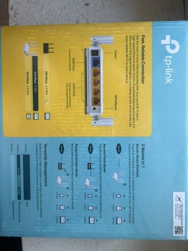 Modemlər və şəbəkə avadanlıqları: TP-Link AC750 ikizolaqlı Wi-Fi router, mövcud şəbəkənizi
