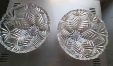 Meyvə qabları: Ваза Bohemia, Чехия -40 AZN. 2 хрустальные большие вазы советских — 8
