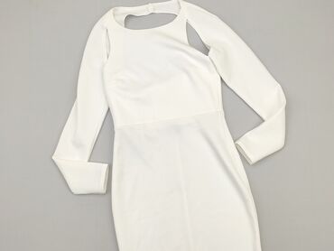 biała spódniczka ołówkowe: Dress, S (EU 36), condition - Good