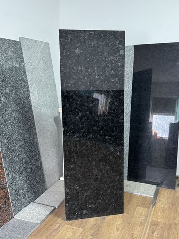Фасадные гранитные плитки: Черные, темные граниты Гранит, натуральный камень. Не искусственный а — 11