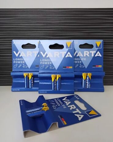 kazan za rakiju: Varta alkalne baterije Micro - AAA - 1.5V Jedan blister sadrzi dve