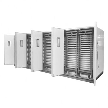 İnkubatorlar: Sənaye tipi inkubator və çıxım kamera sistemi - Böyük həcmli yumurta — 8