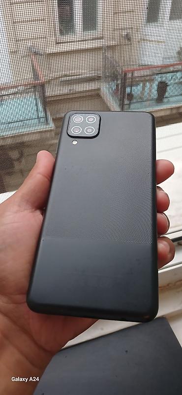 apple iphone 12: Samsung Galaxy A12, 64 GB, rəng - Qara, Zəmanət — 3
