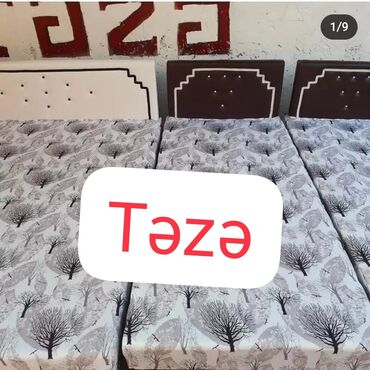 Новый, Односпальная кровать, Без подьемного механизма, Без матраса, Без выдвижных ящиков, Азербайджан