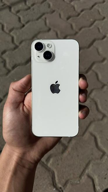 IPhone 14, Б/у, 128 ГБ, Белый, Чехол, 75 % at lalafo.kg IPhone 14, Б/у, 128 ГБ, Белый, Чехол, 75 %