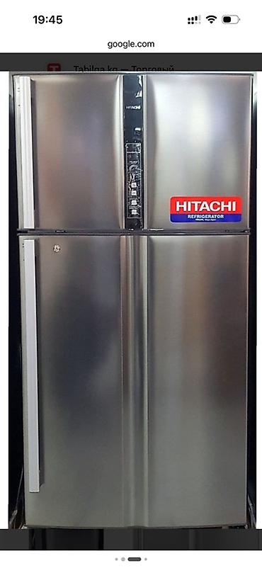 выбор номера о: Холодильник HITACHI, двухдверный, - Дизайн: корпус из нержавеющей — 1