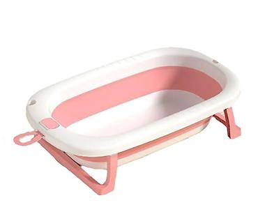 plisani: BBO Sklopiva kadica za bebe – Pink (BL-BT338PINK-80) Sklopiva kadica — 1