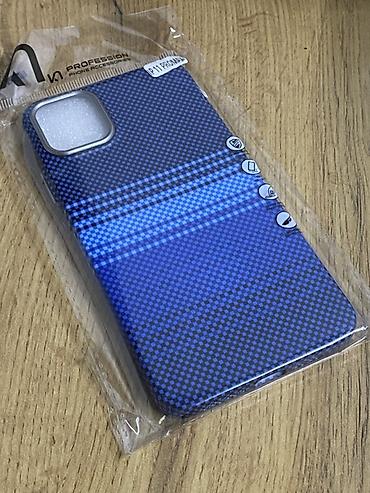 Карбоновый чехол на модель IPhone 11Pro Max