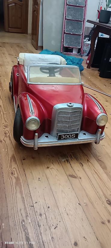kabriolet: Uşaq elektrik maşını – Mercedes-Benz 300S (klassik kabriolet üslubu) — 1